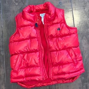 Red Infant Puffer Vest